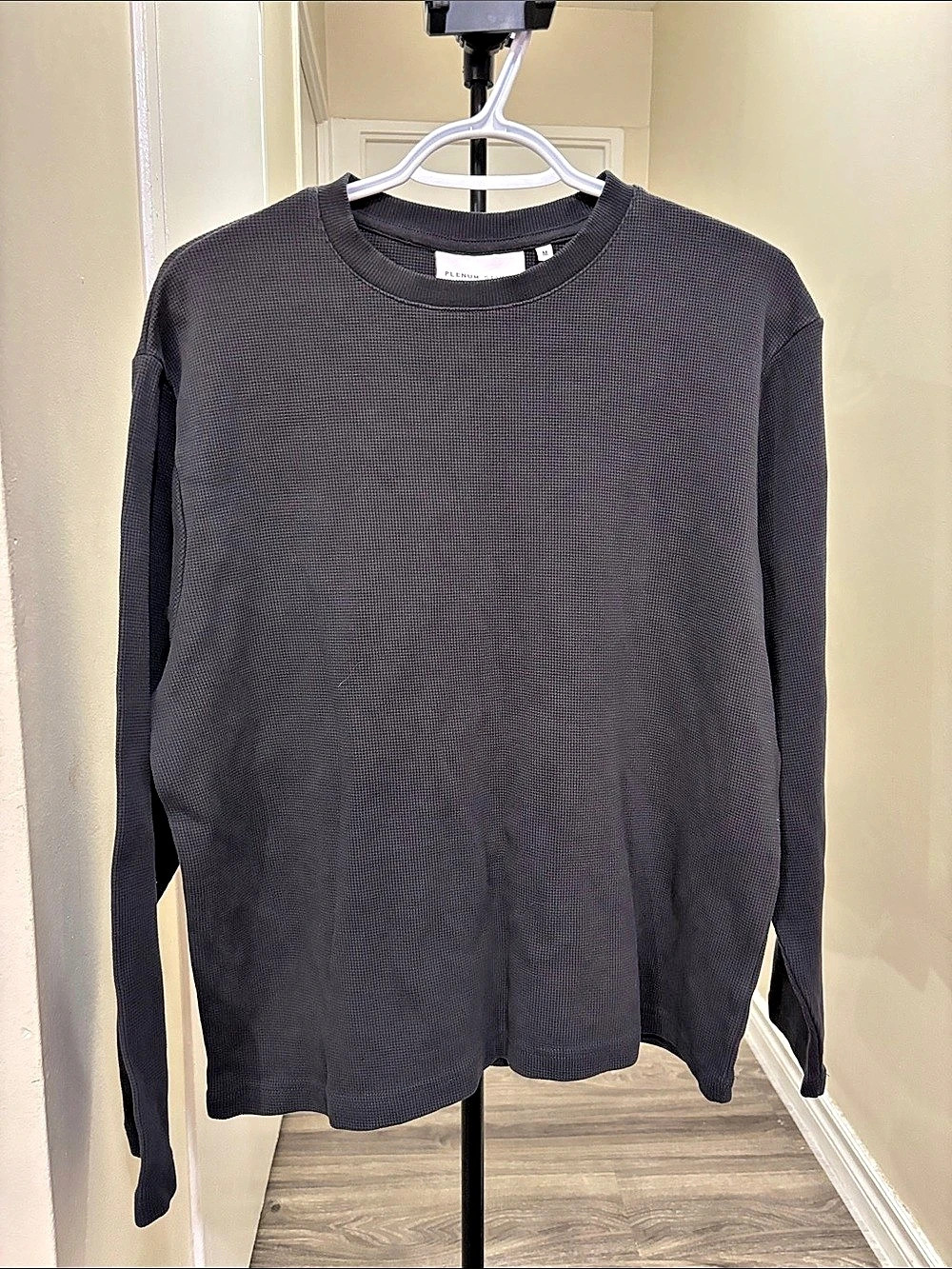 PLENUM STUDIO Long Sleeve Cotton Shirt Size Medium